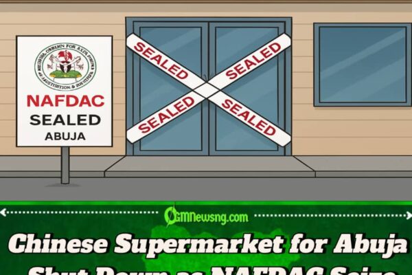 NAFDAC Seal Chinese Supermarket for Abuja Over ₦170m Illegal Product