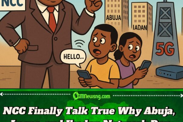 NCC Don Blame Poor Network for Lagos, Abuja, Ibadan on Overload Wahala – Beg Telecom Companies Make Dem Expand 5G Sharp-Sharp