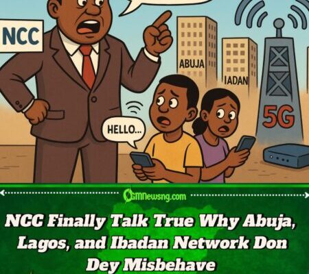 NCC Don Blame Poor Network for Lagos, Abuja, Ibadan on Overload Wahala – Beg Telecom Companies Make Dem Expand 5G Sharp-Sharp