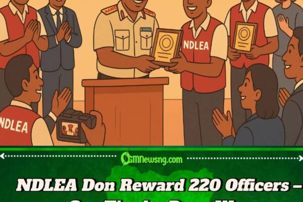 NDLEA Don Reward 220 Officers – Commend Dem for Raising Drug War Fire Under Tinubu Regime