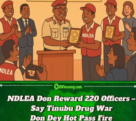 NDLEA Don Reward 220 Officers – Commend Dem for Raising Drug War Fire Under Tinubu Regime