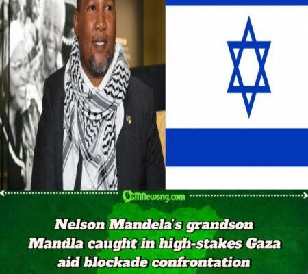 Nelson Mandela’s grandson Mandla seized at sea as Pretoria demands action over Israel’s interception
