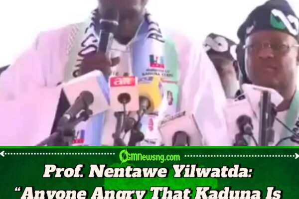 Prof. Nentawe Yilwatda: “Kaduna Was Burning Before Uba Sani — Now Peace Has Returned”