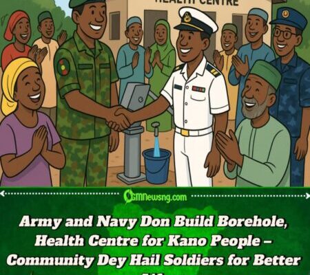 Nigerian Army Show Love — Build Borehole for Kano People Wey Don Suffer Water Wahala