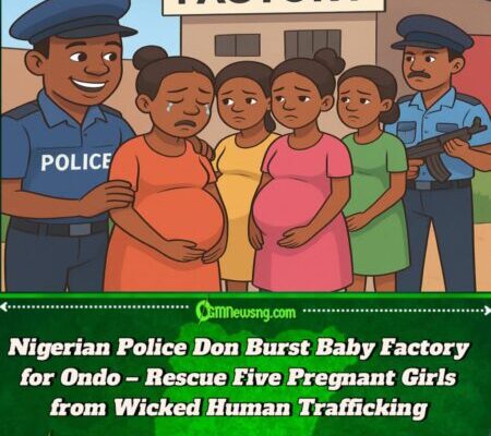 Nigerian Police Don Burst Baby Factory for Ondo – Rescue Five Pregnant Girls from Trafficking Den