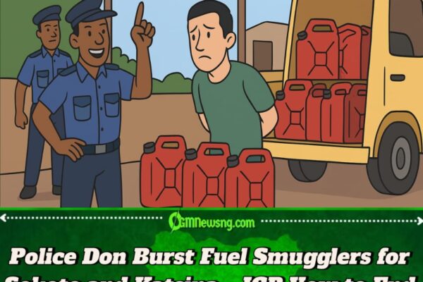Nigerian Police Don Burst Big Petrol Smuggling Syndicate for Sokoto and Katsina