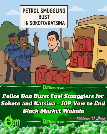 Nigerian Police Don Burst Big Petrol Smuggling Syndicate for Sokoto and Katsina