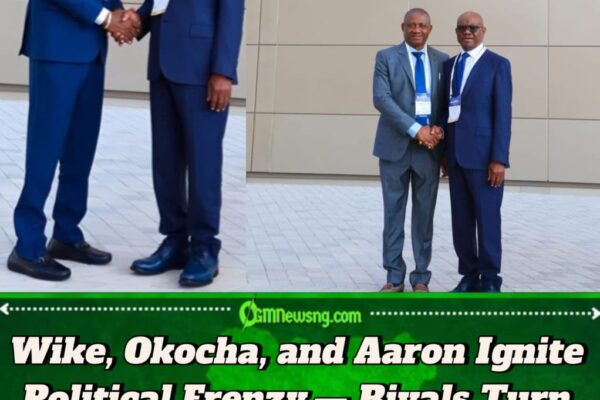 FCT Minister Nyesom Wike Shocks Nigerians — Appears in Dubai with APC and PDP Chairmen at Global Summit!