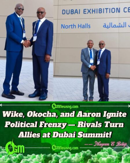 FCT Minister Nyesom Wike Shocks Nigerians — Appears in Dubai with APC and PDP Chairmen at Global Summit!