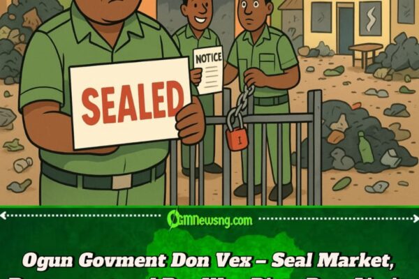 Ogun Govment Don Seal Market, Restaurant and Bar Over Dirty Environment Wahala!