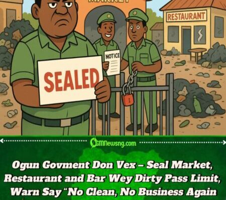 Ogun Govment Don Seal Market, Restaurant and Bar Over Dirty Environment Wahala!