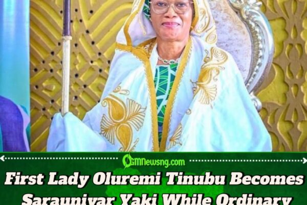 First Lady Oluremi Tinubu Crowned ‘Queen Warrior’ as Critics Question Symbolism Amid Hardship