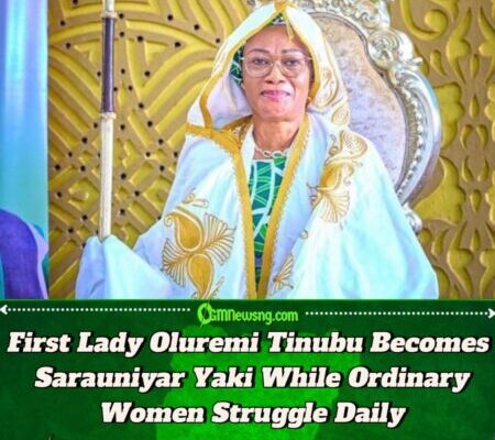 First Lady Oluremi Tinubu Crowned ‘Queen Warrior’ as Critics Question Symbolism Amid Hardship