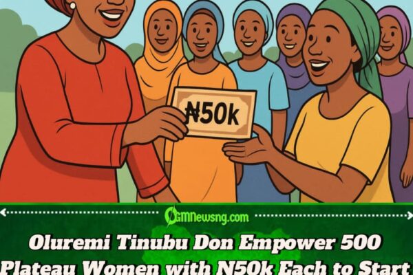 Oluremi Tinubu Don Give N50k Each to 500 Women for Plateau – First Lady Empower Grassroot Hustlers