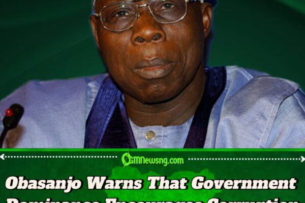 Former President Olusegun Obasanjo Says Nigeria’s Overreliance on Government Spending Is Killing Real Economic Growth