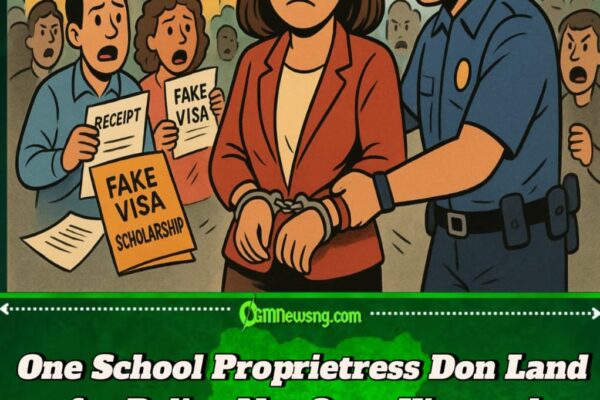 One School Proprietress Don Land for Trouble – Police Nab Am for Akwa Ibom Over Visa and Scholarship Fraud Wahala!