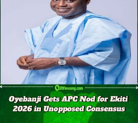 Ekiti 2026: APC Affirms Oyebanji as Consensus Candidate