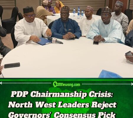 PDP Chairmanship Crisis: North West Leaders Reject Governors’ Consensus Pick