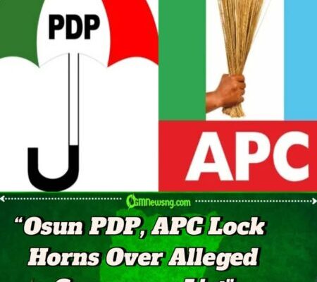 OSUN PDP, APC TRADE WORDS OVER ALLEGED CONSENSUS LISTBoth parties clash over leaked document ahead of 2026 and 2027 elections