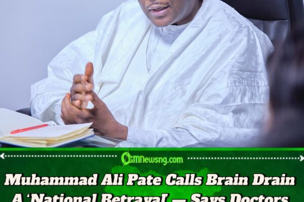 Health Minister Muhammad Ali Pate Explodes: “Nigeria’s Health System Was Broken — Now We Are Fixing It With 120,000 Workers!”