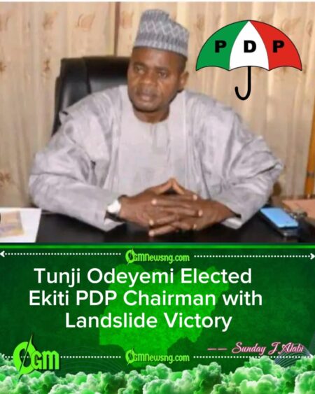 Ex-Acting Governor Leads PDP in Ekiti as Chairman After Congress Triumph