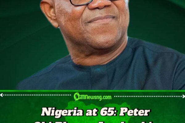 Nigeria @65: Peter Obi Says Nation Betrayed by Leadership Failures