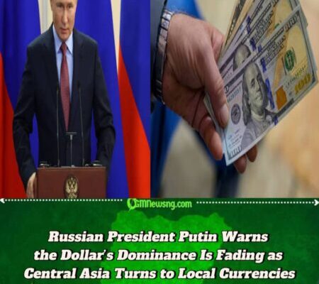 Russian President Putin Says Central Asia Is Breaking Free From the U.S. Dollar