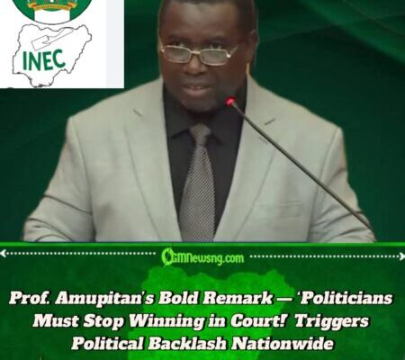 Prof. Amupitan Under Fire — Critics Accuse INEC Chairman of Shifting Blame as He Declares ‘Votes, Not Judges, Should Decide Winners