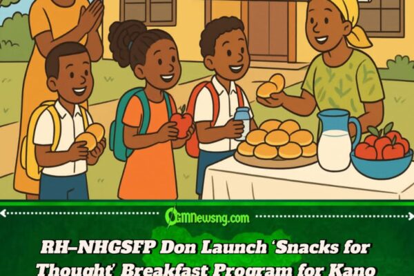 RH–NHGSFP Don Launch ‘Snacks for Thought’ Breakfast Program for Kano Schools