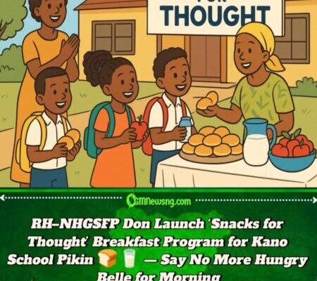 RH–NHGSFP Don Launch ‘Snacks for Thought’ Breakfast Program for Kano Schools