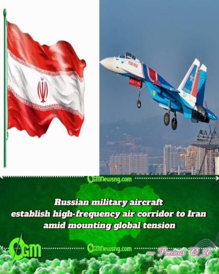 Russian military aircraft spotted in continuous motion to Iran from top defense hubs across Russia