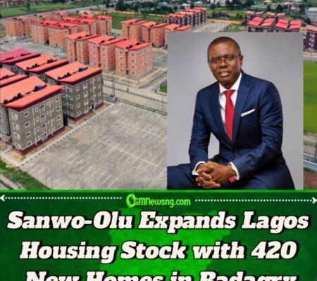 Sanwo-Olu Expands Lagos Housing Stock with 420 New Homes in Badagry