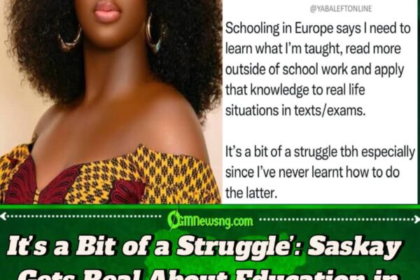 BBNaija Star Saskay Shares Her Honest Take on Education Abroad