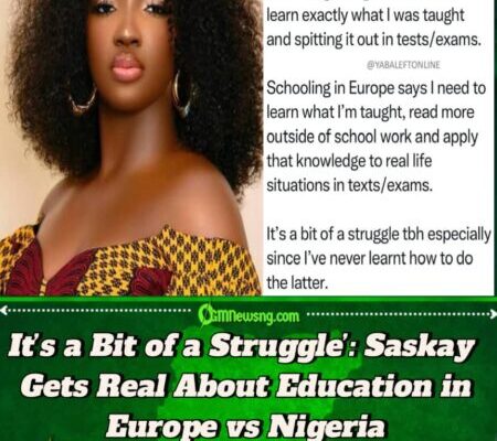 BBNaija Star Saskay Shares Her Honest Take on Education Abroad