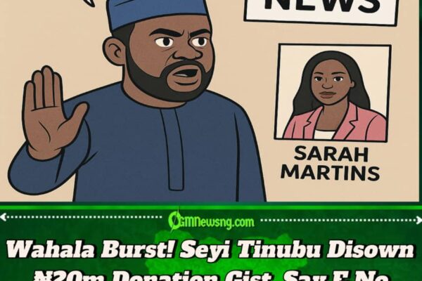 Seyi Tinubu Don Clear Air – “I No Donate ₦20 Million Give Sarah Martins Foundation