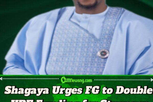 Shagaya Urges FG to Double UBE Funding for Stronger Basic Education System