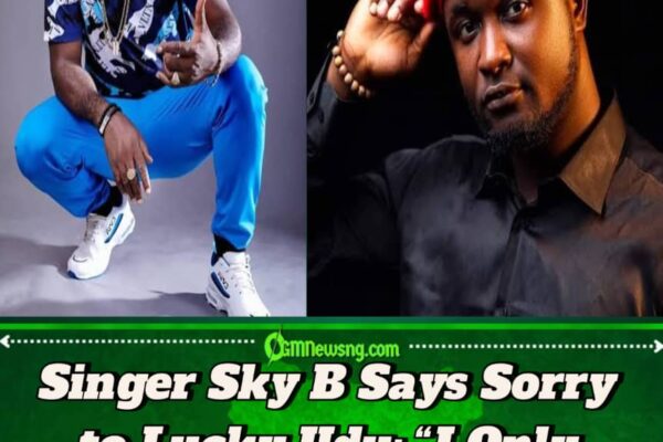 Sky B Apologizes to Lucky Udu After Viral Interview Drama — “I’m Sorry for the Things I Said About You