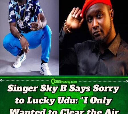 Sky B Apologizes to Lucky Udu After Viral Interview Drama — “I’m Sorry for the Things I Said About You