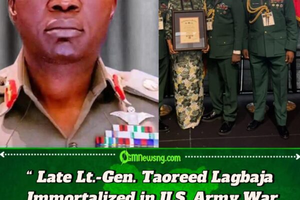 Late Lt.-Gen. Taoreed Lagbaja Becomes First Nigerian Inducted Into U.S. Army War College International Hall of Fame