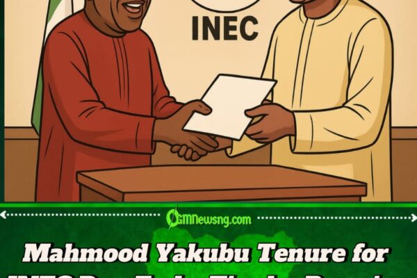 President Tinubu Don Approve Exit of INEC Boss Mahmood Yakubu After Long Service