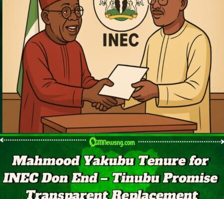 President Tinubu Don Approve Exit of INEC Boss Mahmood Yakubu After Long Service