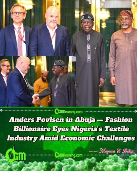 President Bola Tinubu Courts $13.4bn Fashion Tycoon — Critics Say ‘Luxury Won’t Solve Poverty in Nigeria