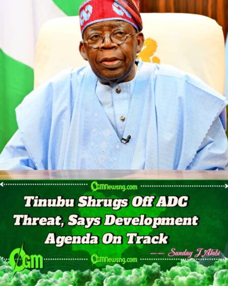 Tinubu Unfazed by ADC Formation, Focused on Development – Aide