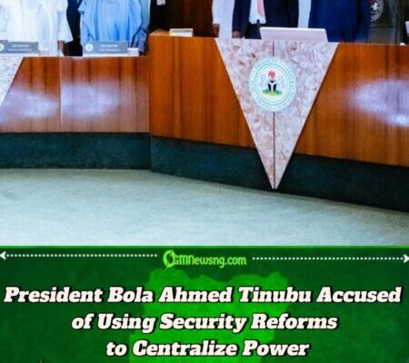 President Bola Ahmed Tinubu Faces Backlash as Opposition Claims Security Overhaul Is a “Democratic Threat”