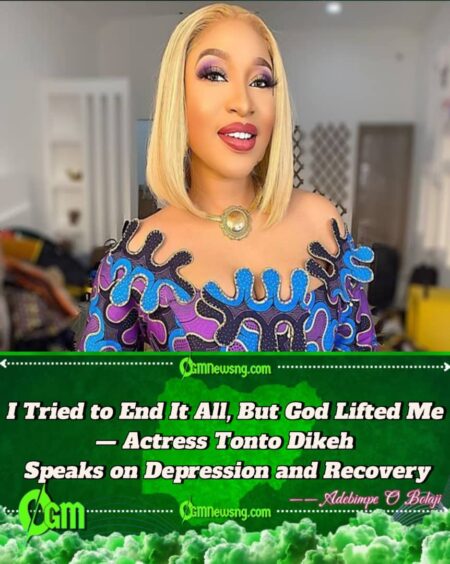 Tonto Dikeh Shares Powerful Testimony of Survival and Faith