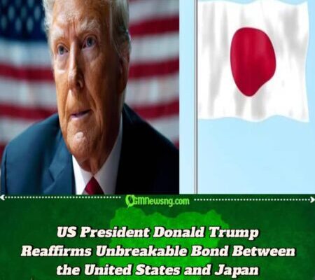 US President Donald Trump Calls U.S.–Japan Friendship a Beacon of Global Stability