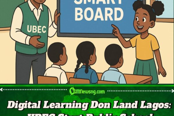 UBEC Don Carry Technology Enter Classrooms as Dem Begin Smart Board Sharing for Lagos