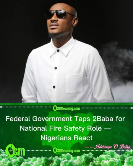 2Face Idibia Gets Federal Appointment to Lead Fire Prevention Awareness in Nigeria