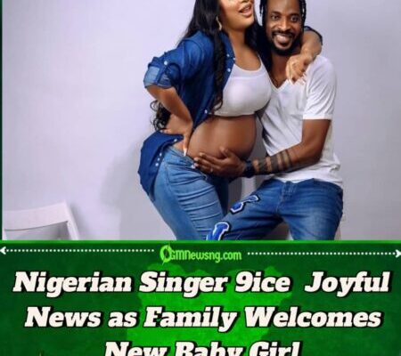 Singer 9ice Becomes a Father Again as He and Partner Welcome Second Child
