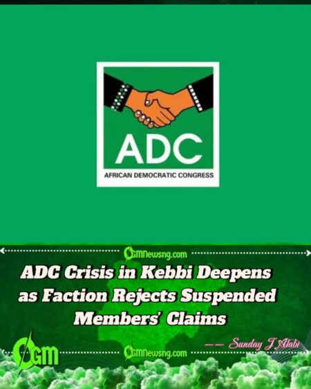 Kebbi ADC Faction Warns Suspended Members Against Parading as Executives